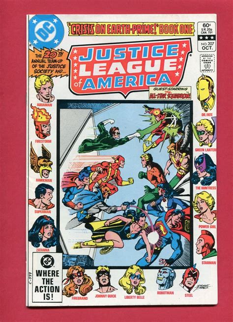 Justice League Of America Volume 1 1960 207 Oct 1982 Dc Comics