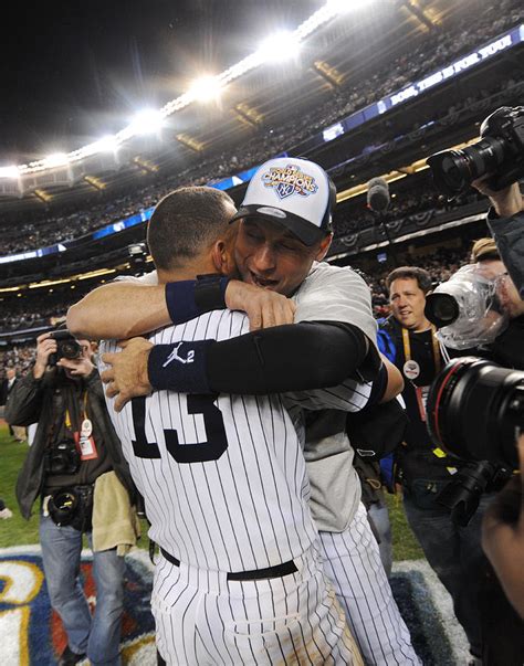 Alex Rodriguez And Derek Jeter Photograph By New York Daily News Archive