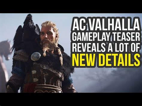 Assassin S Creed Valhalla Gameplay Teaser Breakdown Customizable