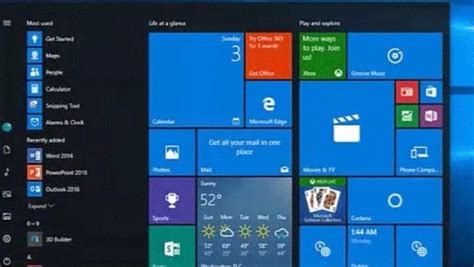 Heres A Sneak Peek At Microsofts New Windows 10 Start Menu Techradar