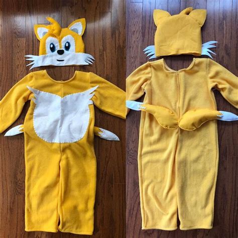 Sonic Tails Cosplay Etsy Disfraz Sonic Disfraces Sonic