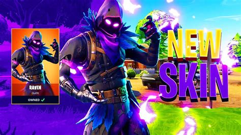 Legendary Raven Outfit Skin Gameplay In Fortnite Battle Royale Youtube