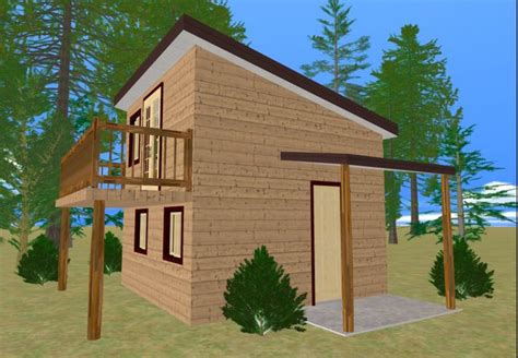 Shed Roof House Designs Modern Plans Cabin Design Simple