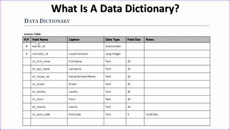 9 Glossary Template Excel Excel Templates