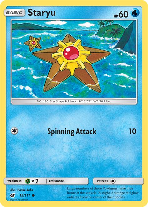 Below are the rarest, most expensive pokemon cards out there. Staryu Crimson Invasion Card Price How much it's worth ...
