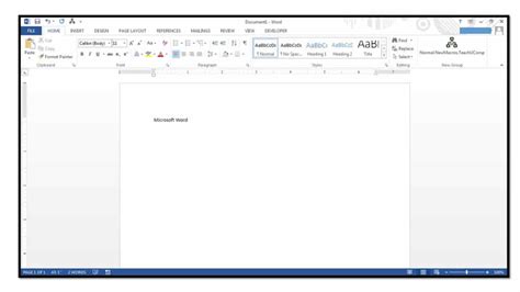 Basic Tasks In Microsoft Word 2013 Teachucomp Inc