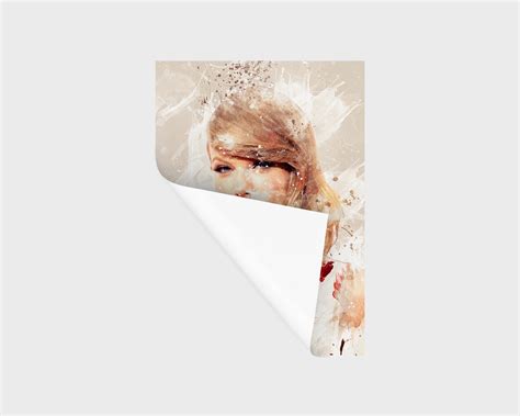 Taylor Swift Wall Art Poster Home Decor Etsy