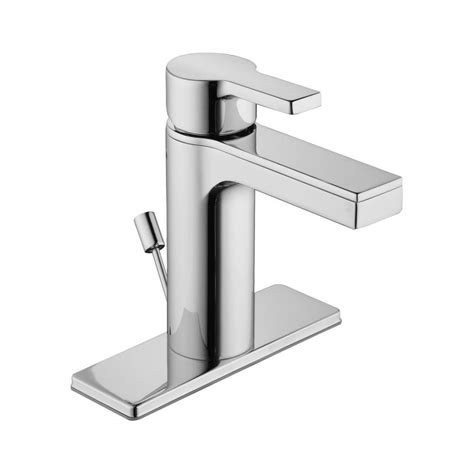 Nearly all plumbing fixture manufacturers offer a variety of styles and finishes in their products. Glacier Bay Modern Contemporary Single Hole Single-Handle Low-Arc Bathroom Faucet in Chrome ...