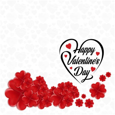 I so look forward to seeing you tonight. Happy valentine's day flower frame Vector | Free Download