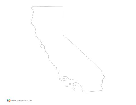 California Outline - Cliparts.co png image
