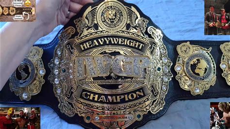 Rare Iwgp Heavyweight Version 5 Championship Review V5 Real Belt