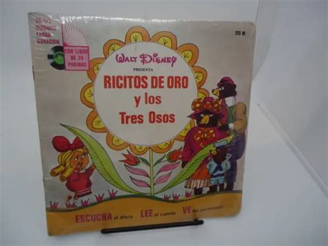 Walt Disney Goldilocks And The Three Bears Used Vinyl Record Lp G12a Eur 20 35 Picclick Fr