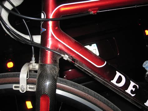 Derosa Dual 2004 Cracked Frame Downtube Failed Unexpected Flickr