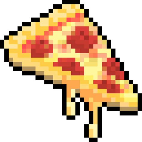 Pizza Pixel Art  Image Pizza Png Download 10241024 Free
