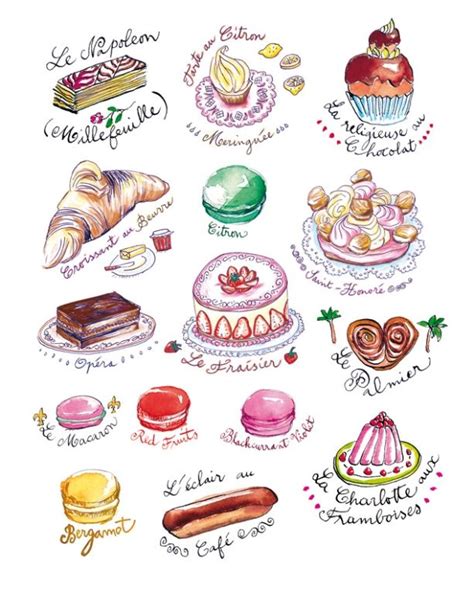 It will be everybody's first impression of your business. 35 Delicious Food Illustrations | Cakes, Names and Sayings