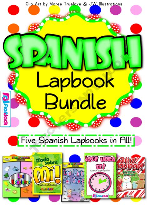 Five Spanish Lapbooks To Teach Time The Seasons All About Me