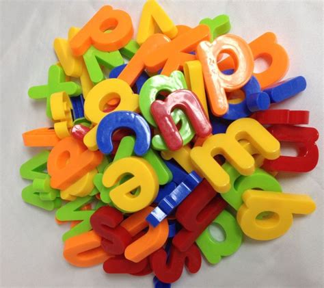 Magnetic Lowercase Letters 78 Pcs In Storage Jar 15