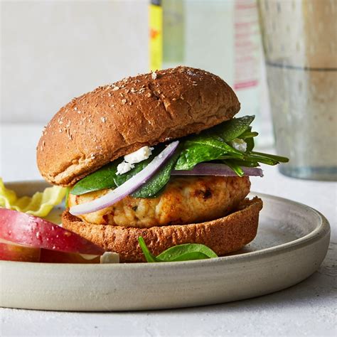 How to make turkey burgers in the air fryer: Air-Fryer Greek Turkey Burgers Recipe - EatingWell