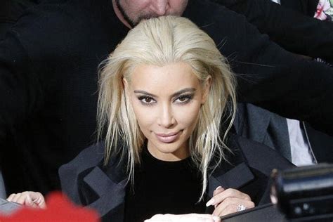 Kim Kardashian Goes Blonde For Paris Fashion Week Fox News