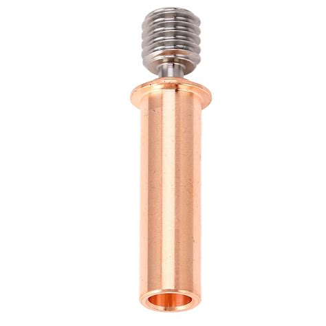 Jwb Bimetal Heatbreak Hotend Heat Insulation Titanium Alloy Red Copper