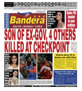 The manila times is one of the leading national broadsheets in the philippines. Bandera | Philippine Entertainment Tabloid for the latest ...