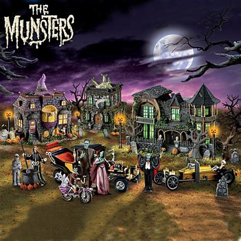 The Munsters Halloween Village Collection Halloween Village