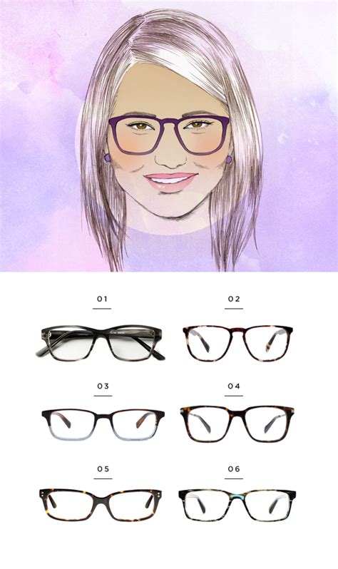 The Most Flattering Glasses For Your Face Shape Glasses For Round