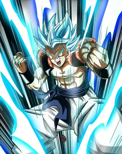 In the short teaser above, the fusion of goku and vegeta can be seen in their basic, super saiyan and super saiyan blue forms. Gogeta SSJ Blue | Dragon ball goku, Dragon ball image ...