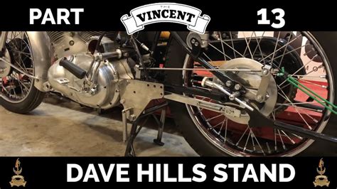 Restoration Of 1951 Vincent Rapide Part 13 Dave Hills Tread Down