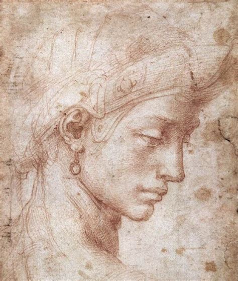 Ideal Headface 1512 1530 Michelangelo Buonarroti Collection