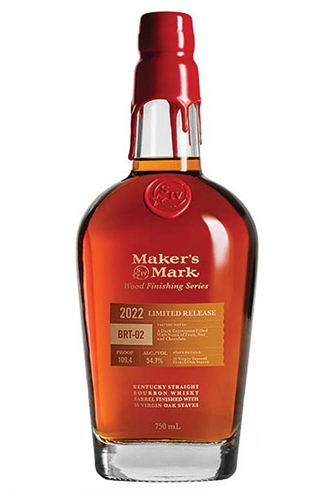 Maker S Mark Wood Finishing Brt 02 Bourbon Whiskey