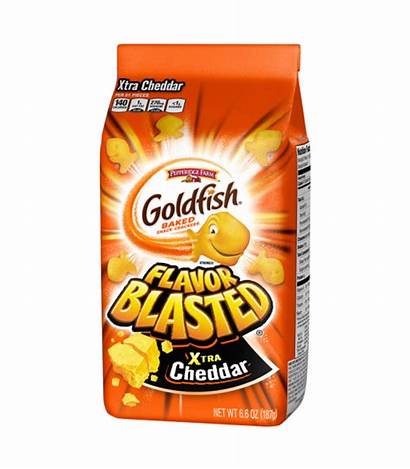 Goldfish Flavor Cheddar Blasted Xtra Crackers 6oz