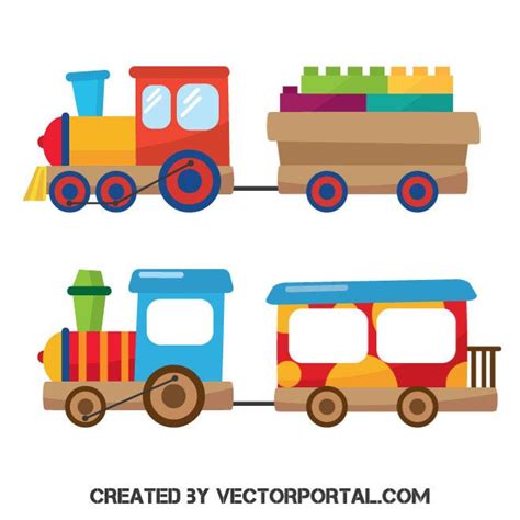 Toy Trainsai Royalty Free Stock Svg Vector And Clip Art