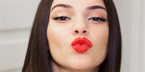 Kendall Jenner Releases Her Own Lipstick And Wears Facial Piercings
