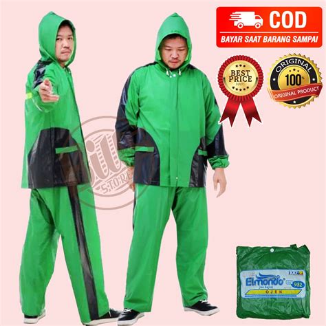 Jual Jas Mantel Jaket Hujan Ujan Raincoat Setelan Pria Wanita Dewasa