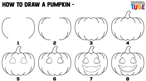 Https://tommynaija.com/draw/how To Draw A Halloween Pumpkin Easy