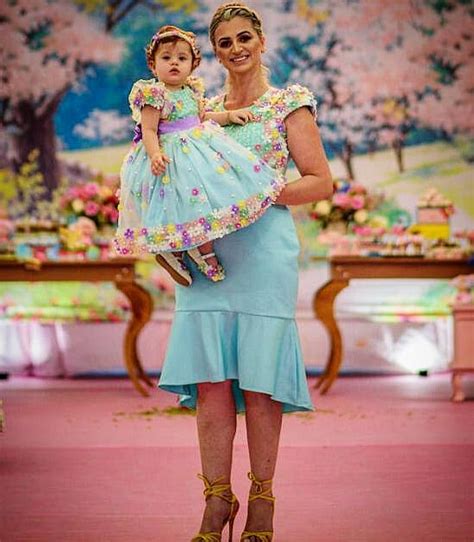 Vestidos Duo Mama E Hija Para Fiesta De Cumpleaños Ideas Creativas