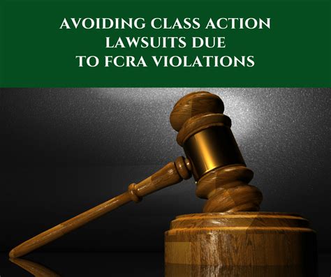 Avoiding Class Action Lawsuits Due To Fcra Violations Alliance Risk