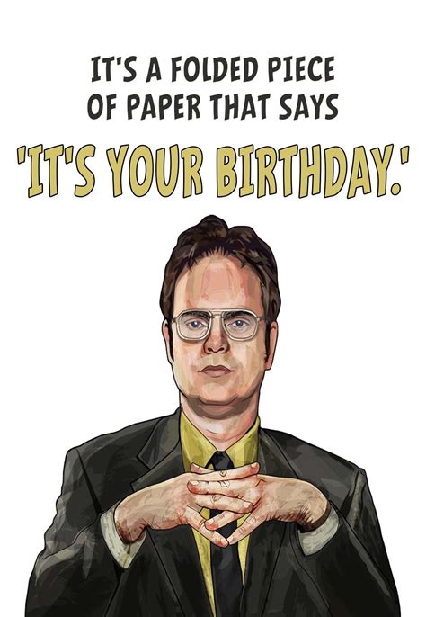 The Office Printable Birthday Cards — Printbirthdaycards