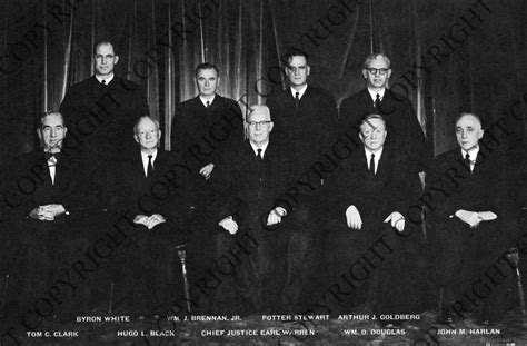 Formal Photo Of The Supreme Court In 1963 Harry S Truman