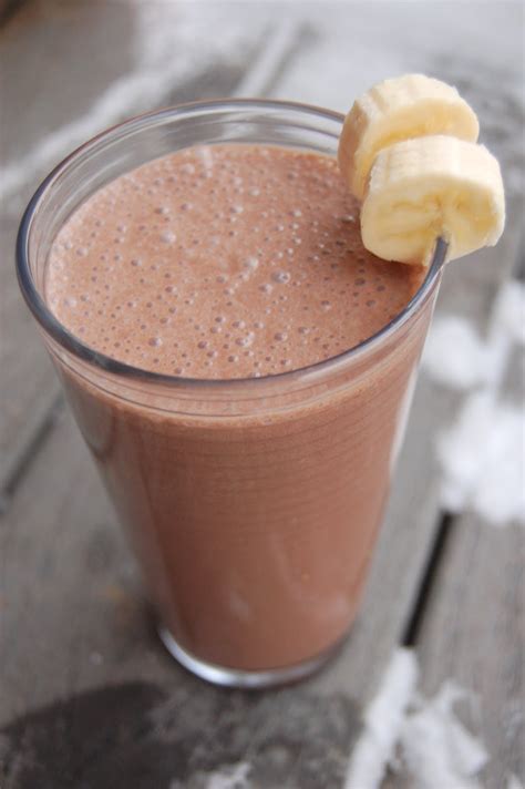 Emily Can Cook Healthy Chocolate Banana Smoothie The