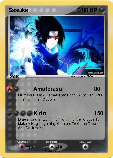 Pokémon Sasuke 4552 4552 Amaterasu My Pokemon Card