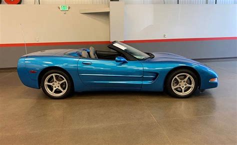 Corvettes For Sale 1 Of 209 Nassau Blue 2000 Corvette Convertibles On