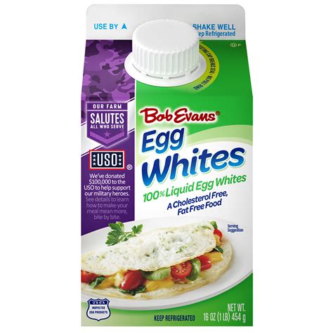 Bob Evans® 100 Liquid Egg Whites 16 Oz Carton Bob Evans Farms
