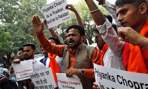 Bollywood Star Apologises Over Hindu Terror Plot Row Priyanka Chopra The Guardian