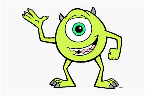 Clip Art Image Cartoon Characters Monsters Inc Hd Png Download