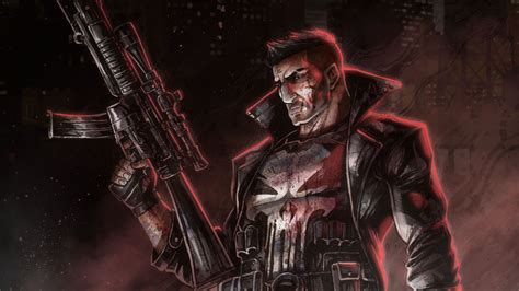 The Punisher 4k Art Hd Superheroes 4k Wallpapers Images Backgrounds