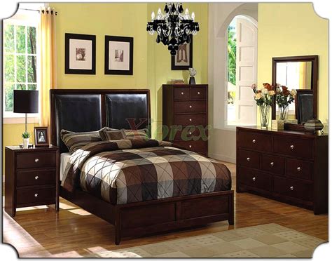 Please try your search again or try browsing by one of our furniture categories. Bedroom Furniture Set with Leather Panel Headboard Beds ...