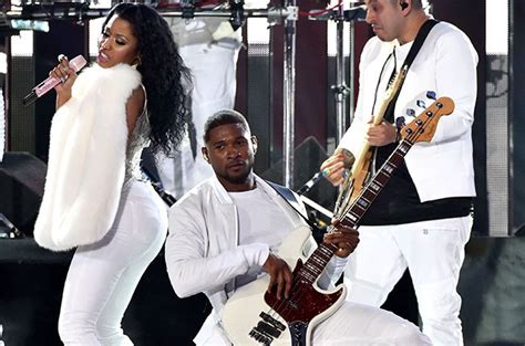 watch usher and nicki minaj s underground disco in she came to give it to you video billboard
