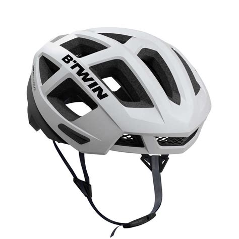 Van Rysel Aerofit 900 Road Cycling Helmet White Decathlon